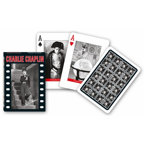 Carti de joc de colectie cu tema "Charlie Chaplin" Carti de joc de colectie cu tema "Charlie Chaplin"